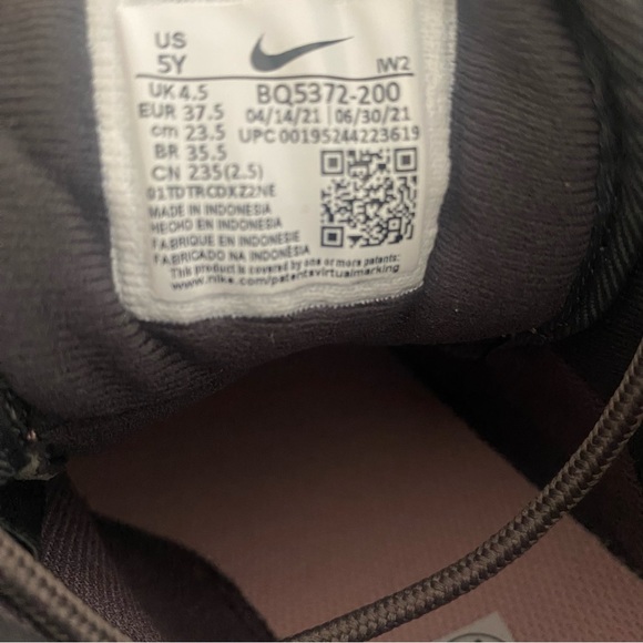 Nike Manoa ’17 Leather Boots, Violet Ore Brown Pink BQ5372-200, Girls 5Y, New - Picture 4 of 9